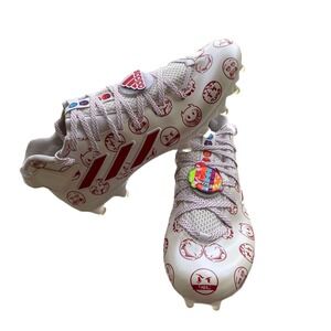 Adidas Freak 22 Mens Size 9.5 Big Mood Football Cleats White and Red GZ6901